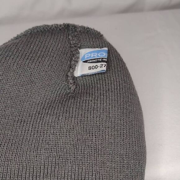 Adult Unisex Lagunitas Brewing Company Embroidered Beanie Hat Gray - Picture 10 of 12